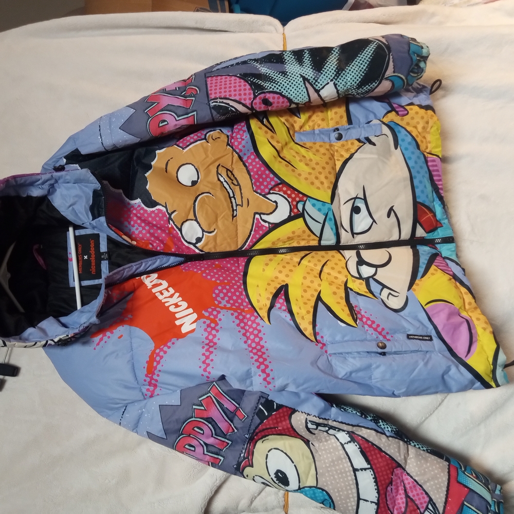 Colorful Nickelodeon Cartoon Jacket